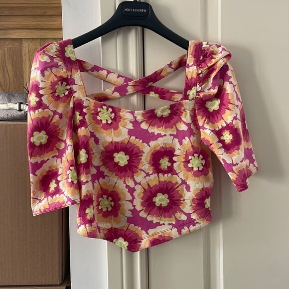 🎀 NEW Free people give me more crop top in pop combo - Picture 3 of 13